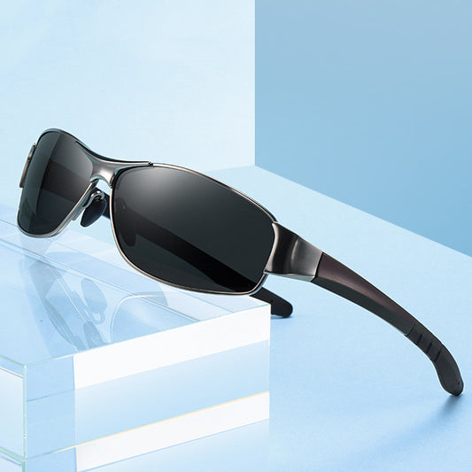 New Men's Square Polarized Sunglasses